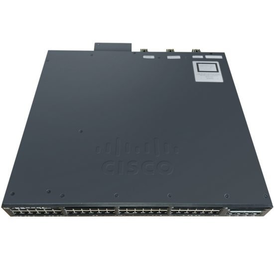 Cisco Catalyst 3650 48 Port Full PoE 4x1G Uplink LAN Base # WS-C3650 ...