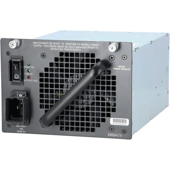 Catalyst 4500 2800W AC Power Supply (Data and PoE) # PWR-C45-2800ACV ...
